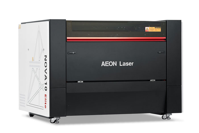 Aeon Nova10 S 羞耻游戏(nph)  Professional CO2 Laser Cutter and Engraver three-quarter view