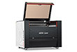 Aeon Nova10 S 隔着内裤把她摸出水的方法  Professional CO2 Laser Cutter and Engraver three-quarter view with lid open